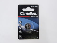 Элемент питания литиевый CR CR1632 BL-1 (блист.1шт) Camelion 5227 упаковка 1шт.