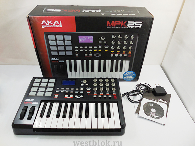 MIDI-клавиатура Akai PRO MPK25 - Pic n 98945
