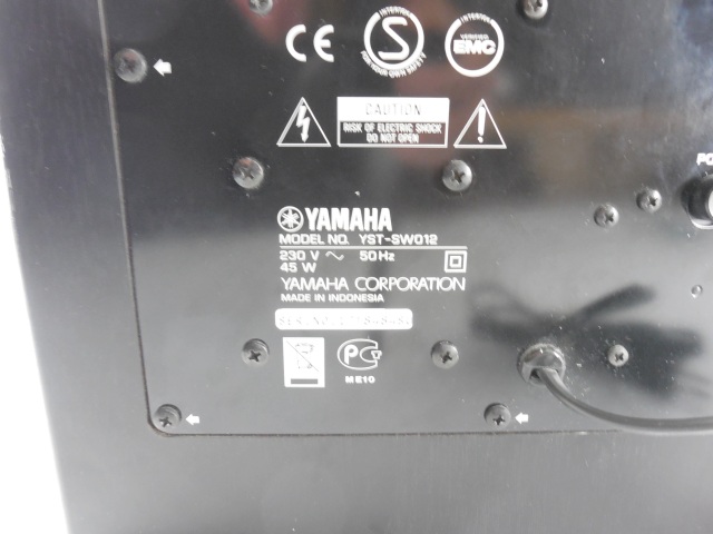 Сабвуфер Yamaha YST-SW012 - Pic n 246211