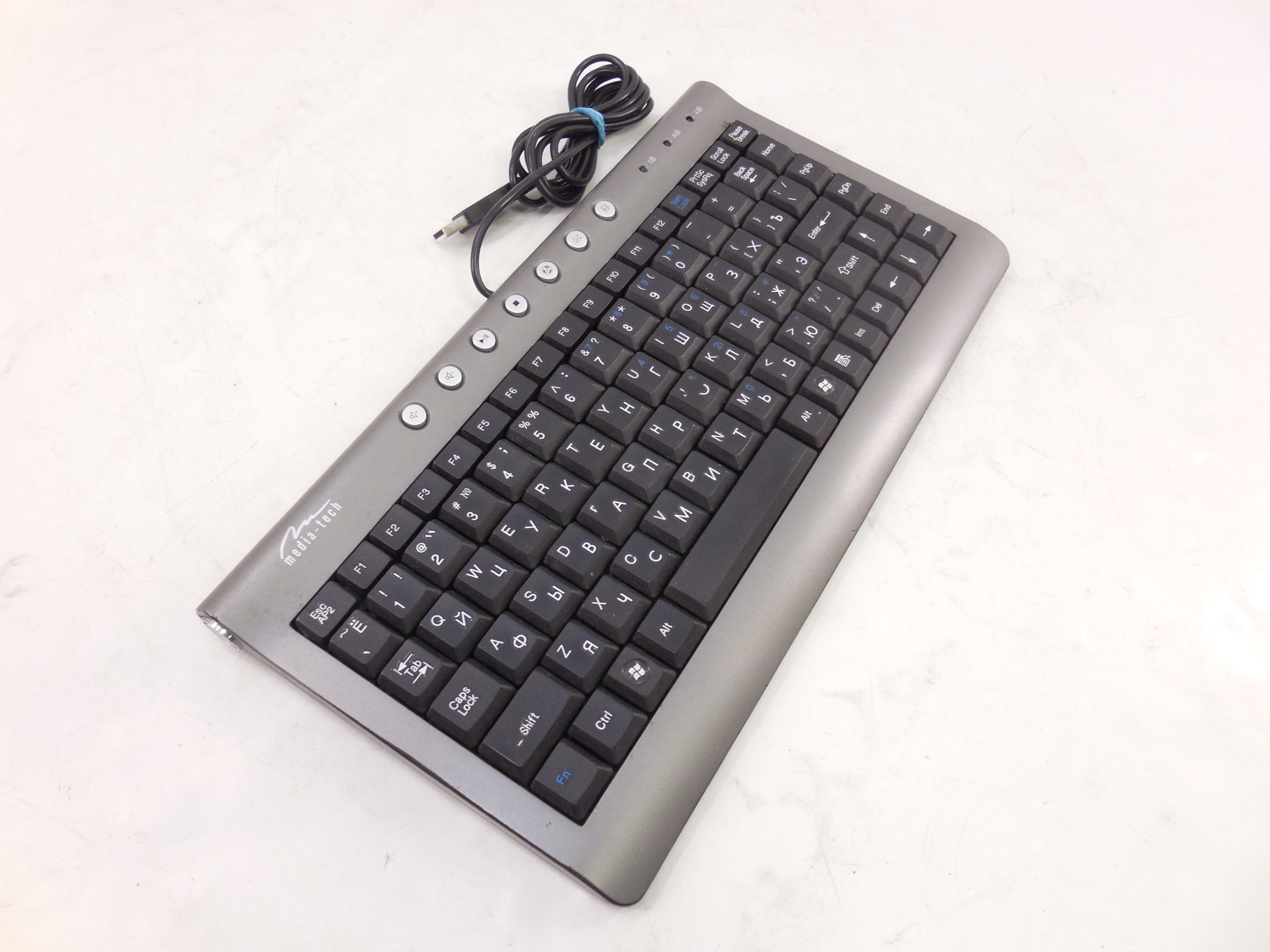 Клавиатура Media-Tech MT1229 Titanium-Black USB - Pic n 252384