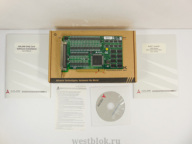 Плата дискретного ввода adlink PCI-7433