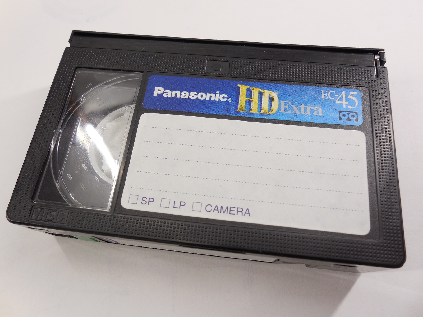 Кассета панасоник. Видеокассета VHS-C Panasonic HD Extra (EC-45). Panasonic VHS-C кассета. Panasonic HD Extra EC-45 VHS C. Кассета Panasonic EC-45.