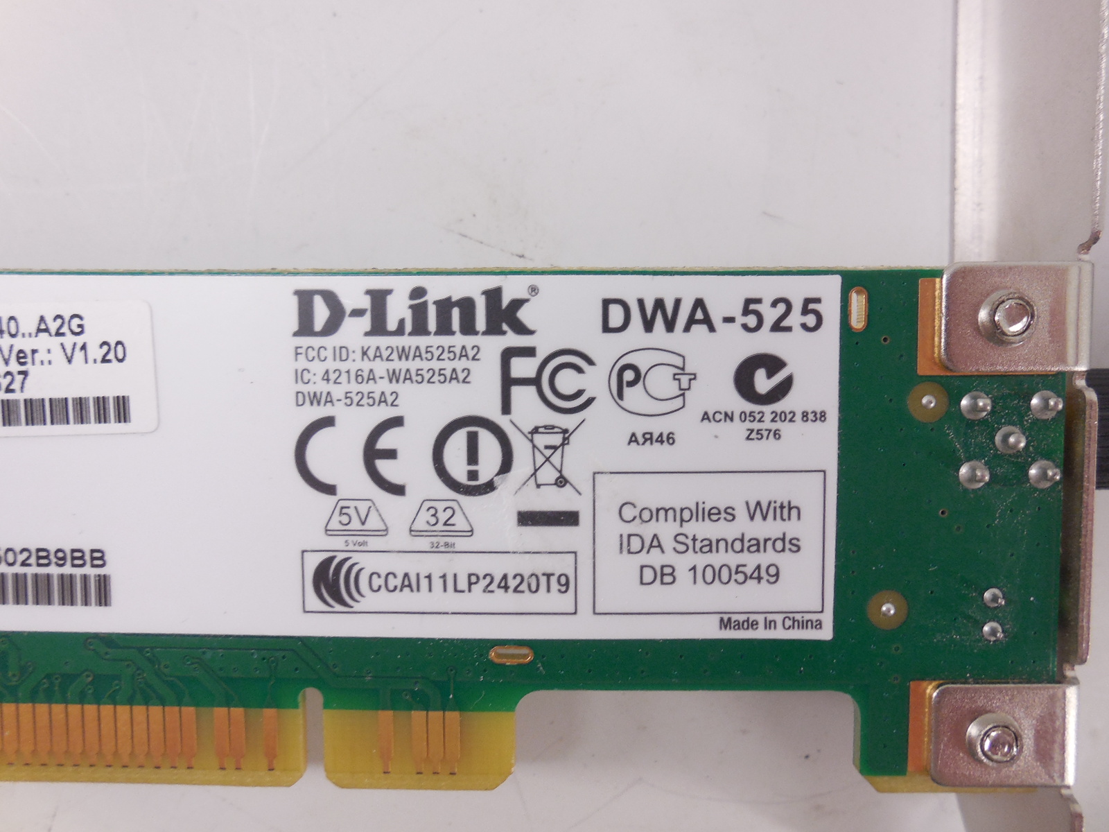 D link dwa 525. Беспроводной адаптер d-link dwa-525. D-link dwa-525 PCI. Адаптер беспроводной d-link dwa-525 n 150 PCI Draft 802.11n.