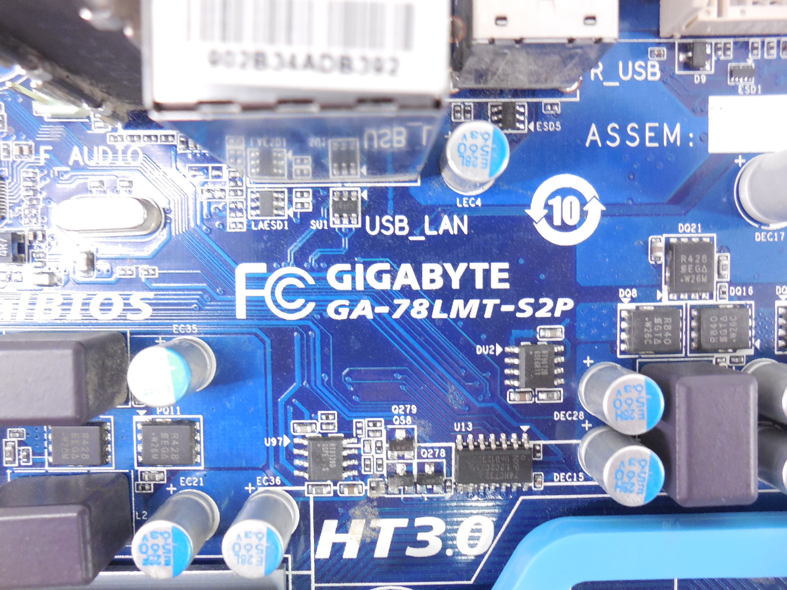 Материнская плата GigaByte GA-78LMT-S2 - Pic n 262487