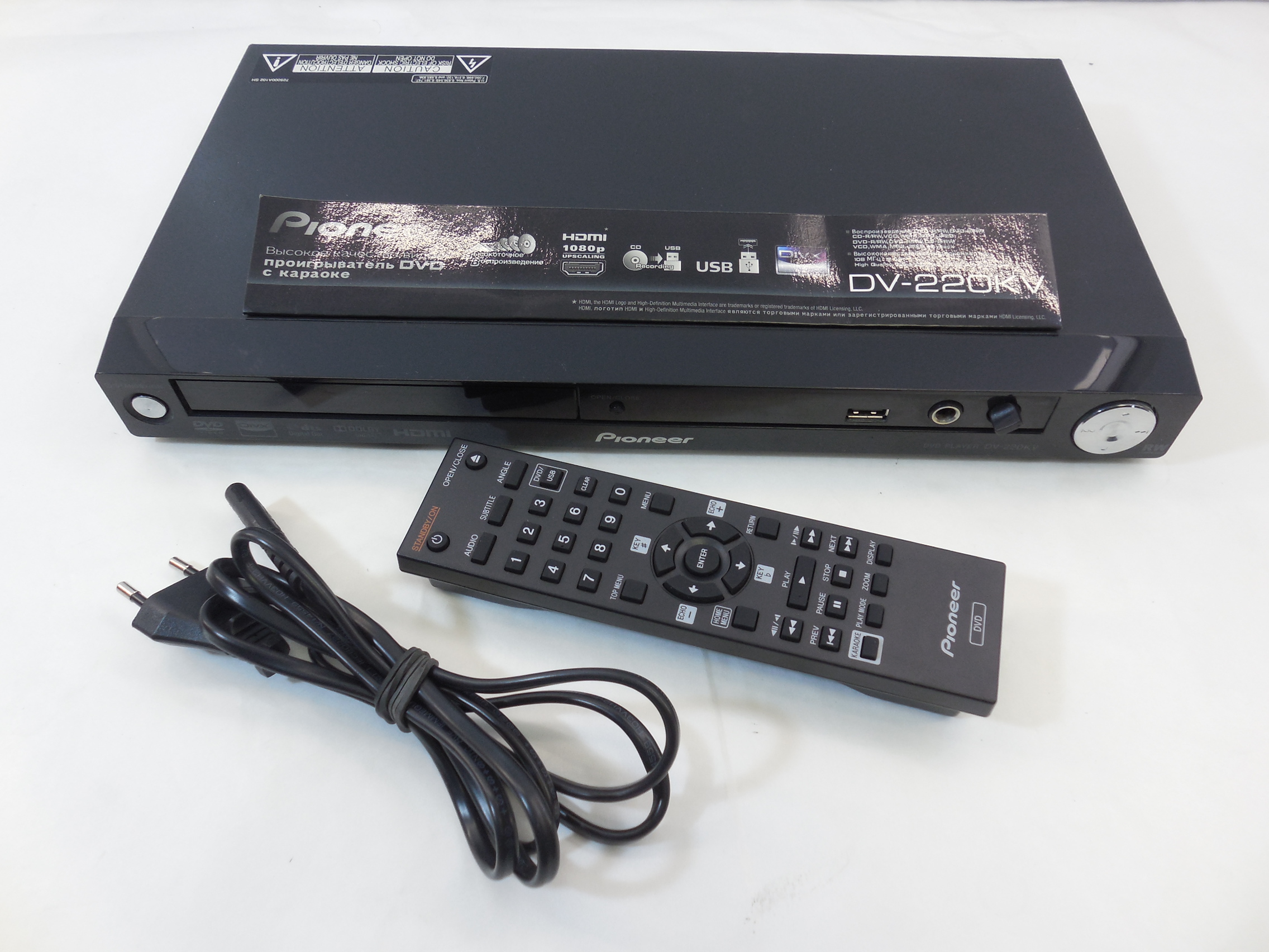 DVD-плеер с функцией караоке Pioneer DV-220KV - Pic n 268501