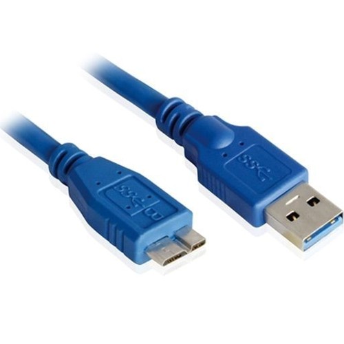 Кабель USB3. 0 Am-микро B — 0. 3 метра, синий - Pic n 101815