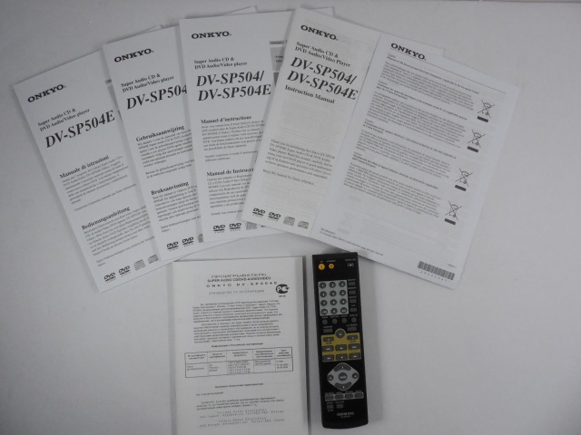 DVD-плеер Onkyo DV-SP504E - Pic n 113088