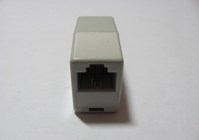 Адаптер RJ-11 4 pin (F) to RJ-11 4-pin (F) - Pic n 77598