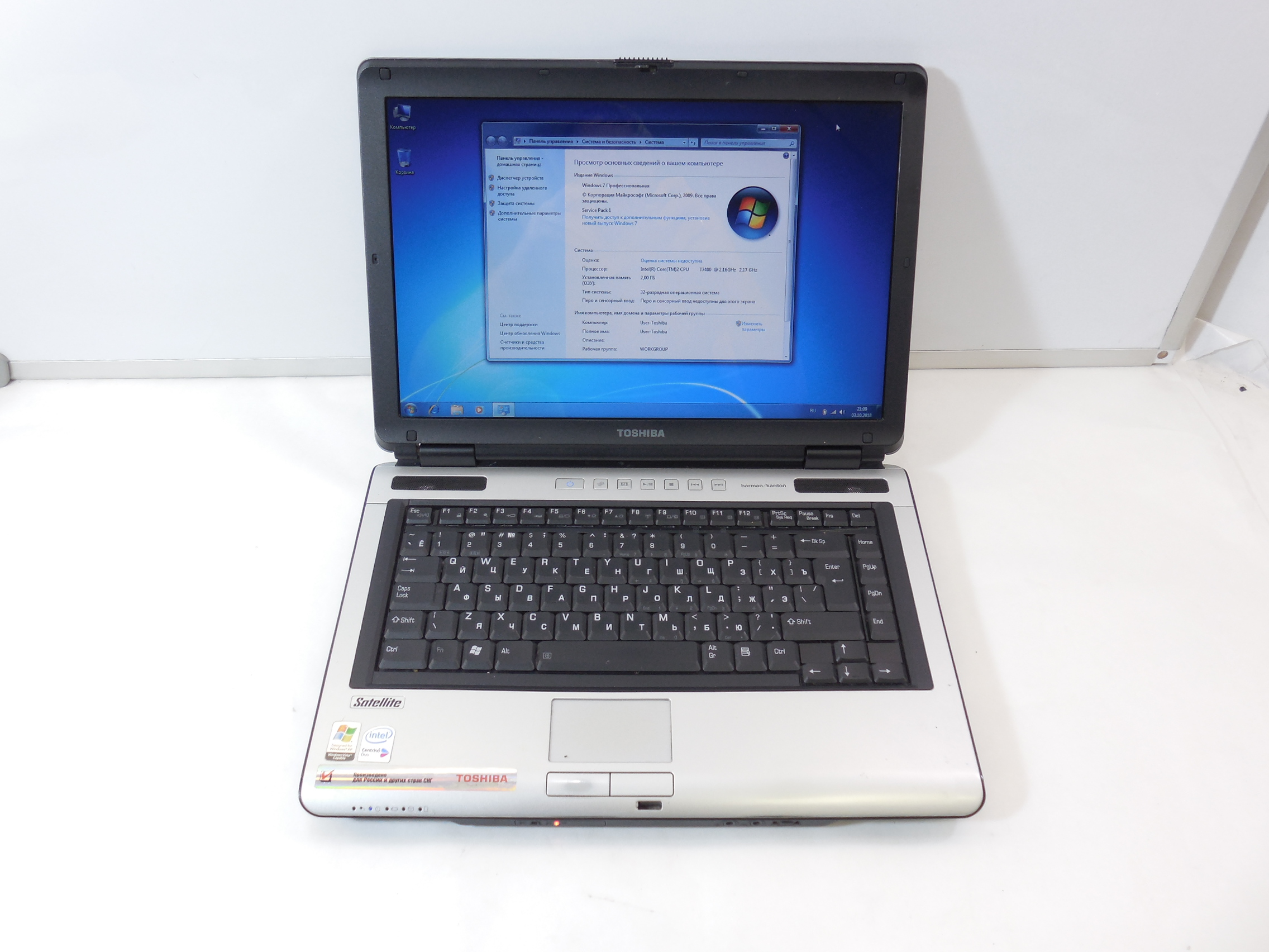 Ноутбук Toshiba Satellite M100-150 - Pic n 276360