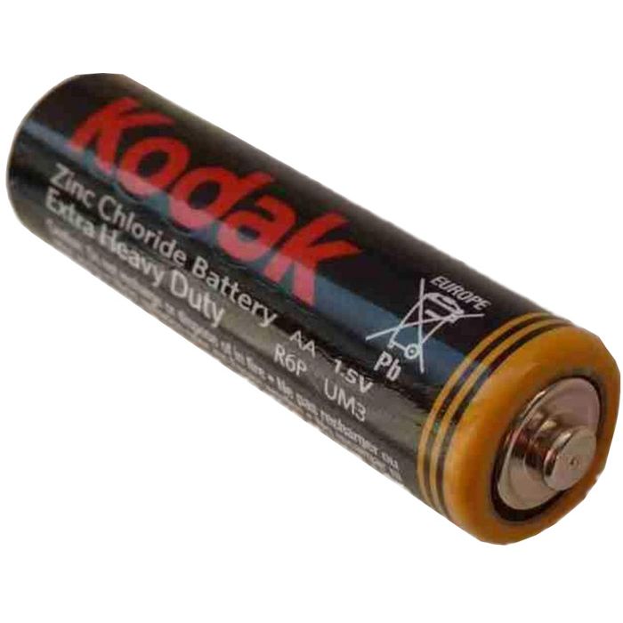 Батарейка солевая Kodak AA Extra Heavy Duty R6 - Pic n 262075
