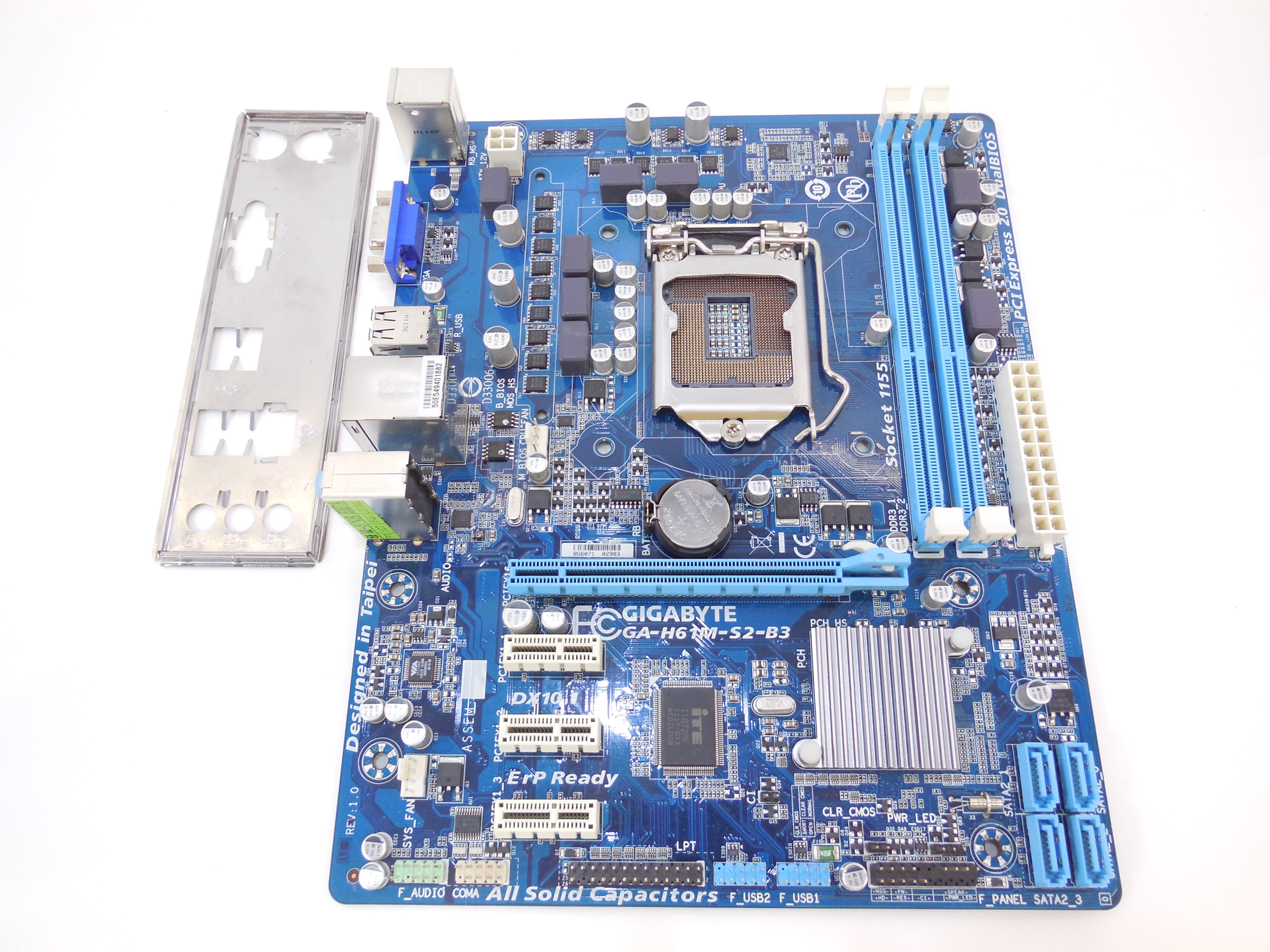 Gigabyte ga h61m s2pv схема напряжения Мат. плата Socket 1155 Gigabyte GA-H61M-S2-B3