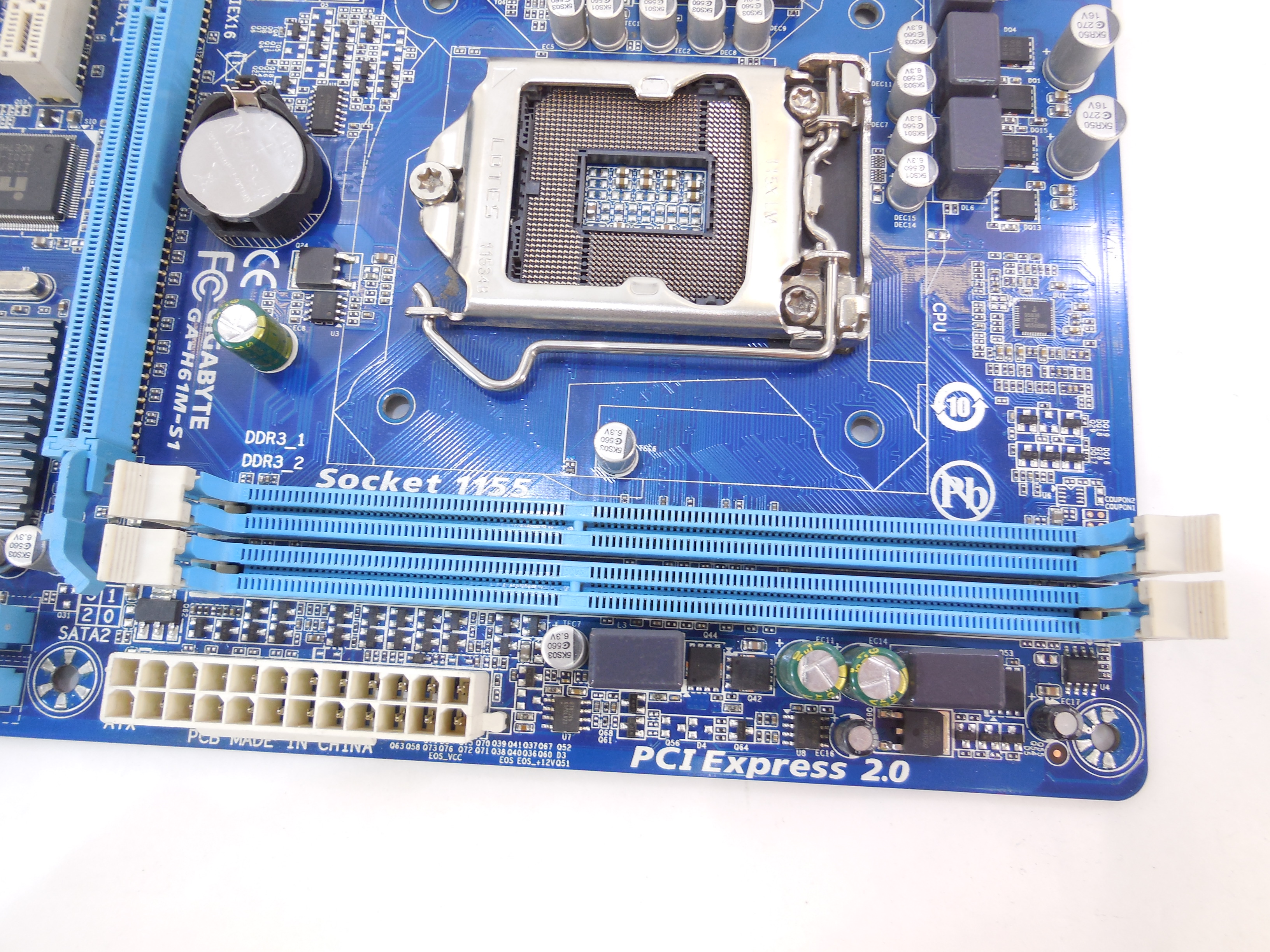 Gigabyte ga h61m s2pv схема напряжения Материнская плата Gigabyte GA-H61M-S1