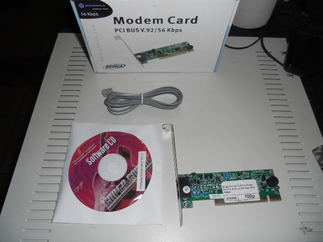 Модем PCI MOTOROLA Modem Card PCI BUS V.92/ 56 Kbps /BOX /новый
