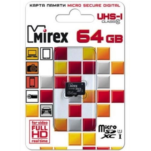 Карта памяти microSDXC 64Gb Mirex - Pic n 266166