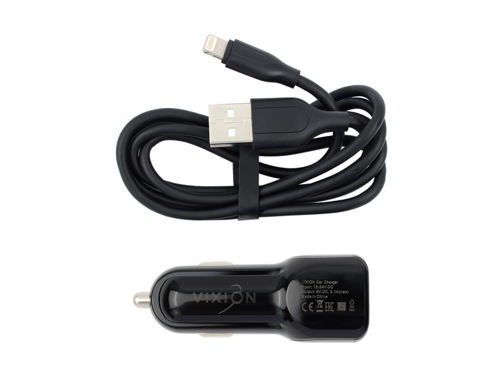 Зарядное устройство для Apple Vixion U11i 1m Black - Pic n 303389