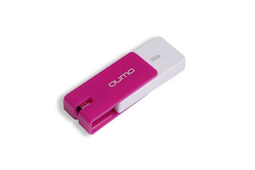 Флешка Qumo Click USB 2.0 QM16GUD-CLK-VIOLET 16Gb Фиолетовая  - Pic n 307240