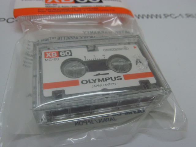 Микрокассета Olympus XB60 /MC-60 /60min - 2.4см/сек / 120min - 1.2см/сек /НОВАЯ