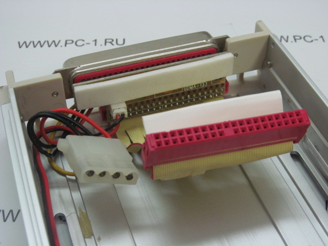 Съемный контейнер Mobil Rack для HDD 3.5" IDE /Устанавливается в отсек 5.25" /Материал: алюминий /2xFAN 40mm