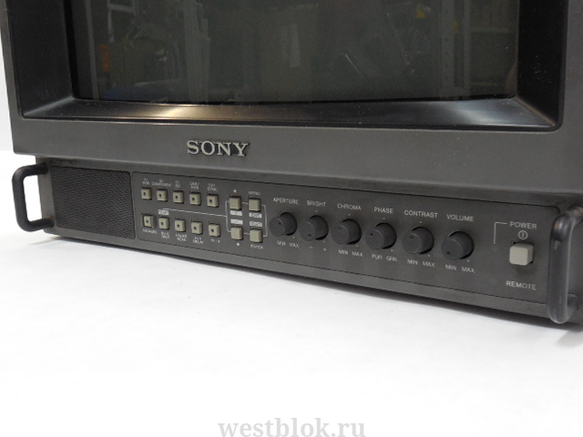 Студийный видеомонитор 14" ЭЛТ Sony Trinitron