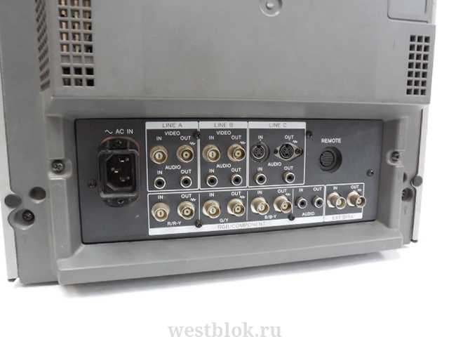 Студийный видеомонитор 14" ЭЛТ Sony Trinitron