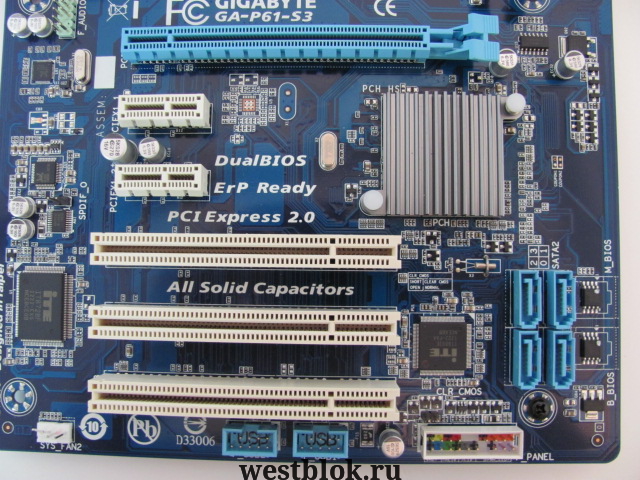 Материнская плата GIGABYTE GA-P61-S3 Rev. 2.0 - Pic n 44399