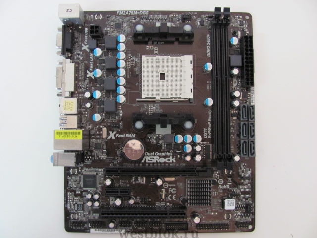 Материнская плата ASRock FM2A75M-DGS - Pic n 44968