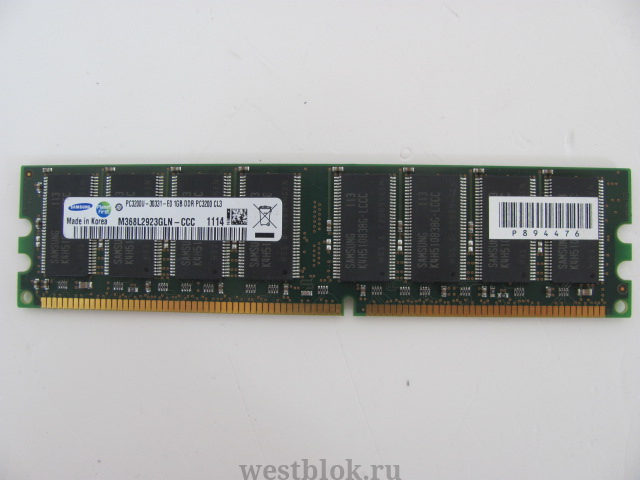 Оперативная память Samsung DDR 400 DIMM 1Gb - Pic n 47987