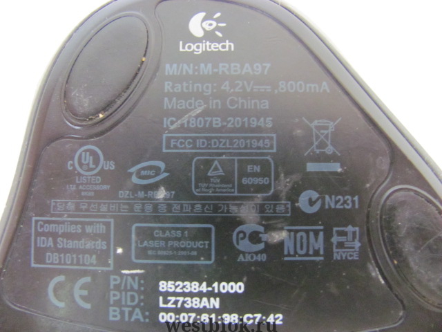 Беспроводной набор Logitech MX 5000 Laser - Pic n 47693
