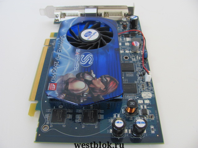 Sapphire 2600. Radeon 2600 Pro 256.