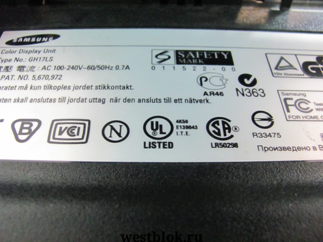 ЖК-Монитор 17" Samsung SyncMaster 172N - Pic n 71182