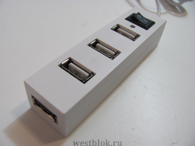 USB-хаб HB-6068F Сетевой фильтр Белый - Pic n 76886
