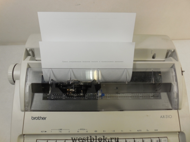 Печатная машинка Brother AX-310 - Pic n 78794