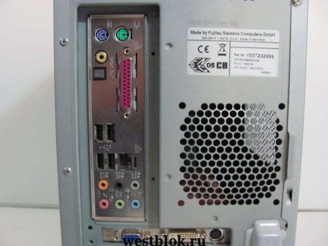 Системный блок Fujitsu-Siemens SCALEOT 2-ядра - Pic n 83298