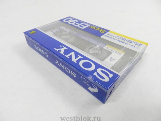Аудиокассета Sony Super EF90 C-90EFS - Pic n 87488