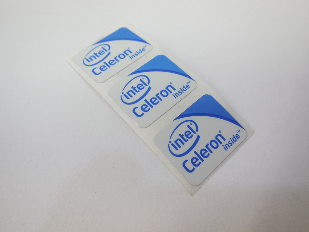 Наклейки Винтажные Intel Celeron inside - Pic n 258469