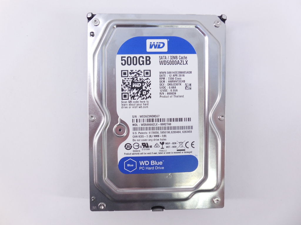 Жесткий диск 3,5" 500Gb WD Blue Desktop - Pic n 262837