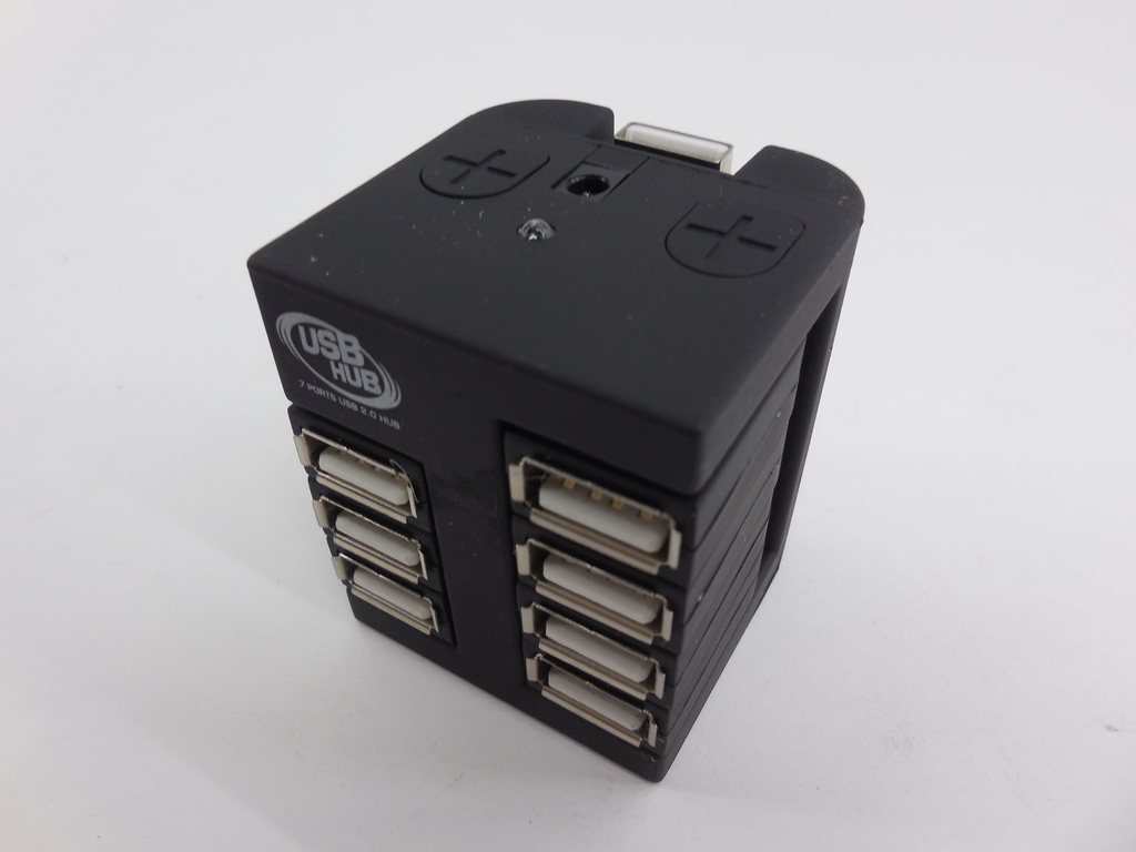 USB-хаб Cub (7 портов) черный - Pic n 266942