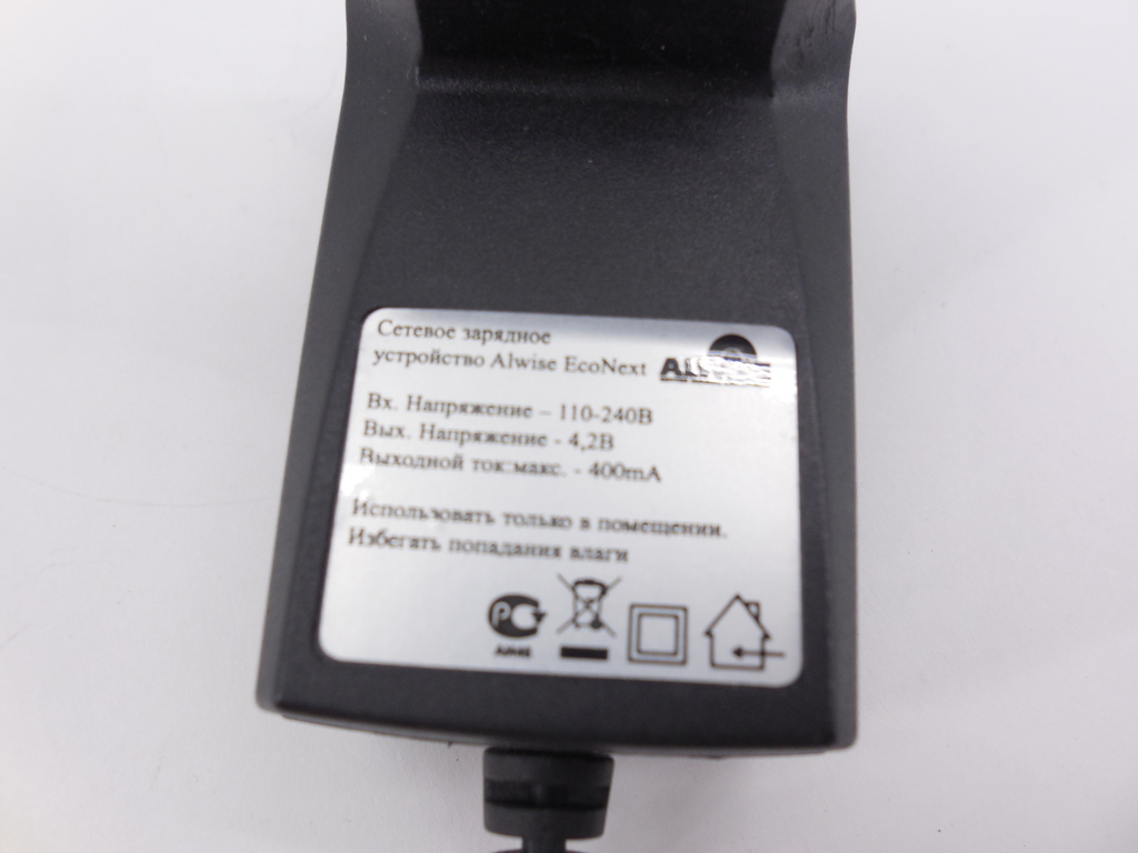 Блок питания AC/DC Alwise EcoNext, DC 4.2V, 400mA - Pic n 267641