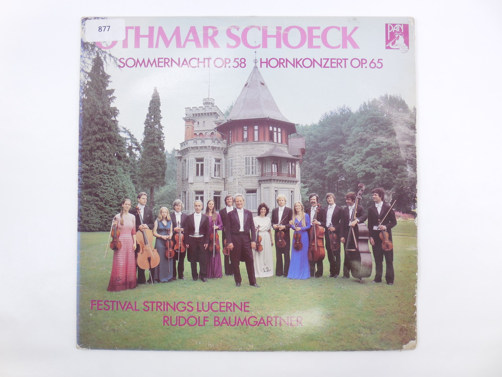 Пластинка Othmar Schoeck OP. 58, OP. 65 - Pic n 267796