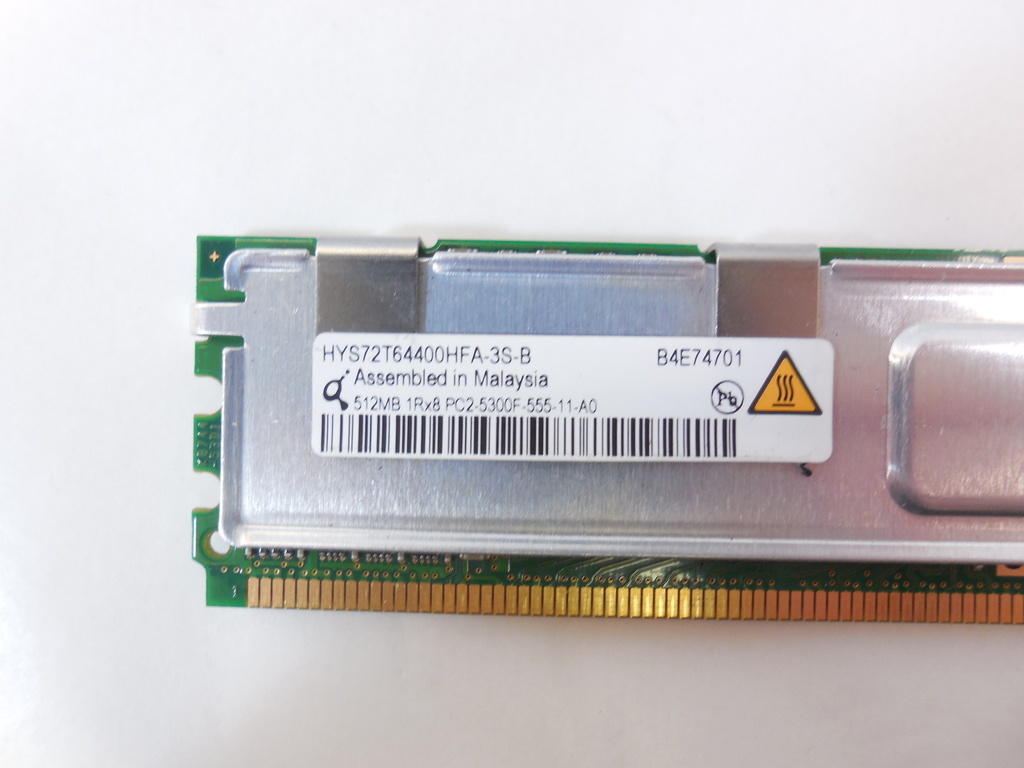 Оперативная память DDR2 FBDIMM 512MB HP 398705-051 - Pic n 270413