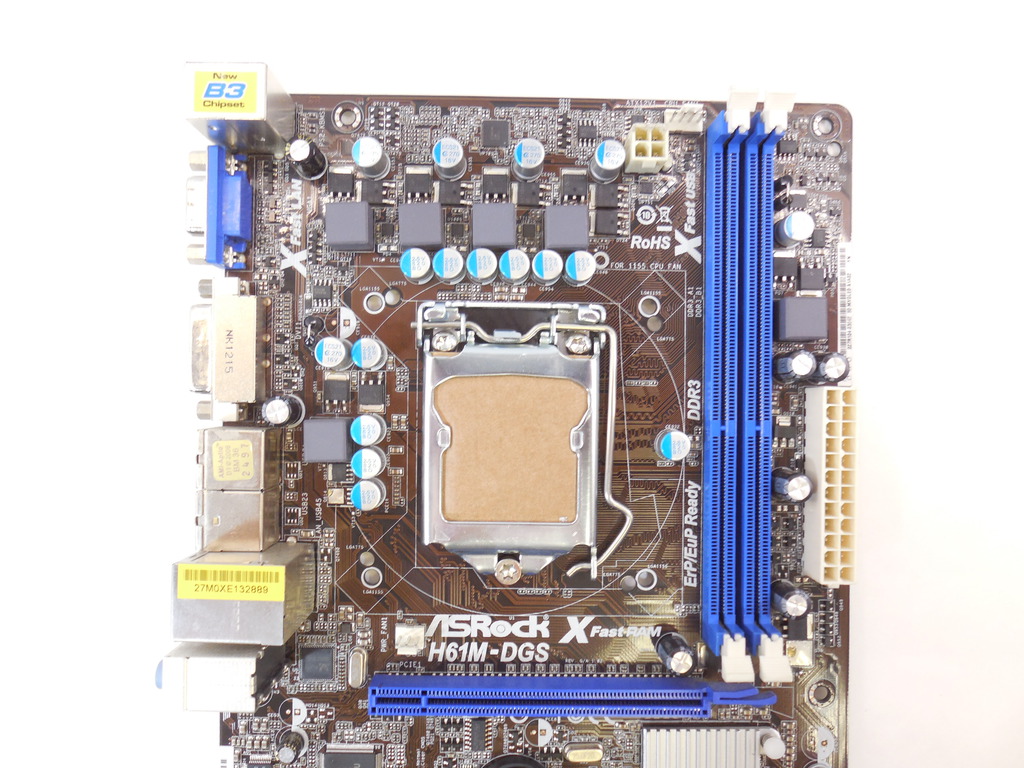 Материнская плата Asrock H61M-DGS - Pic n 271968