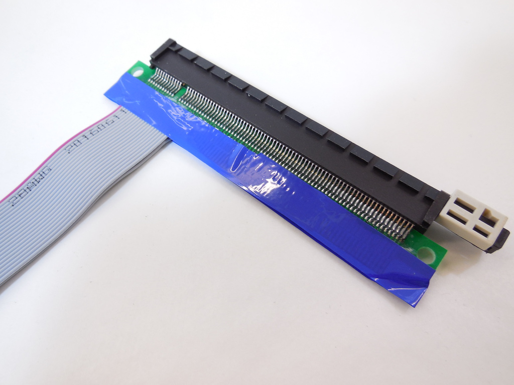 Удлинитель Riser Card PCI-E 16x 1x для Майнинга - Pic n 265792