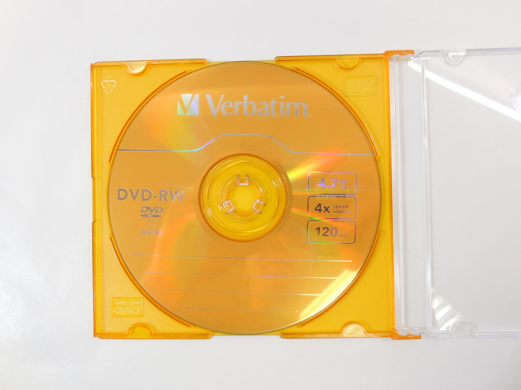 Балванка DVD-RW Verbatim Slim case - Pic n 272577