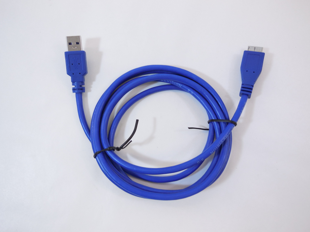Кабель USB 3, 0 Am-микро B синий — 1, 8 метра - Pic n 42851