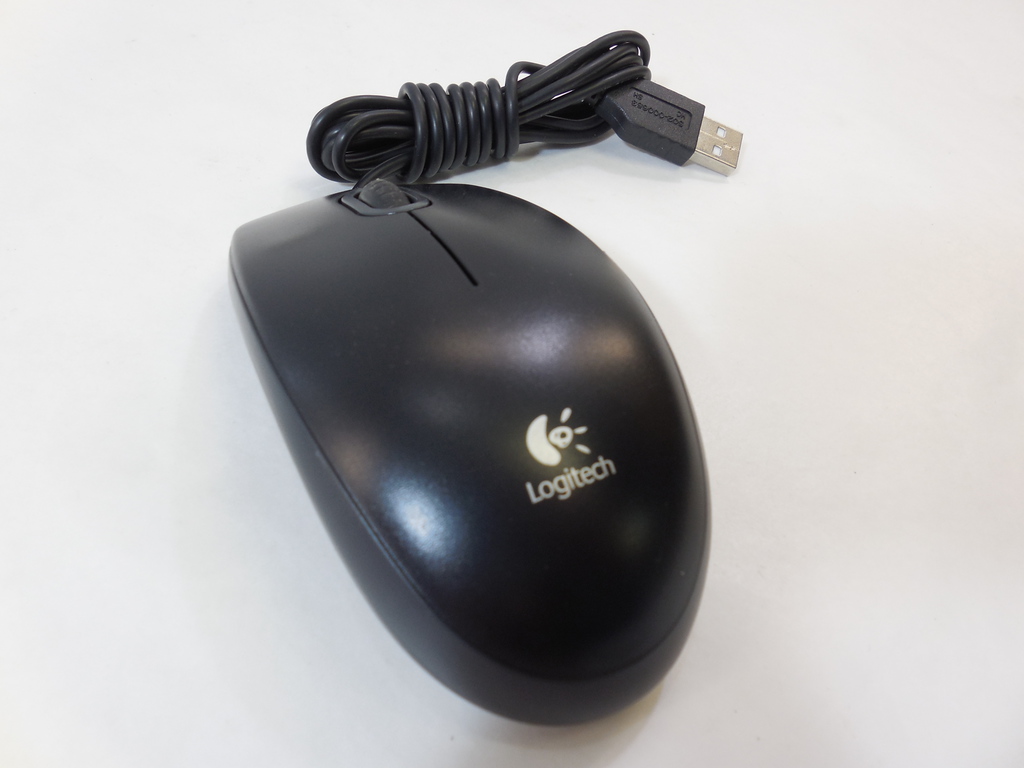 Мышь проводная Logitech B100 Optical Mouse - Pic n 273389
