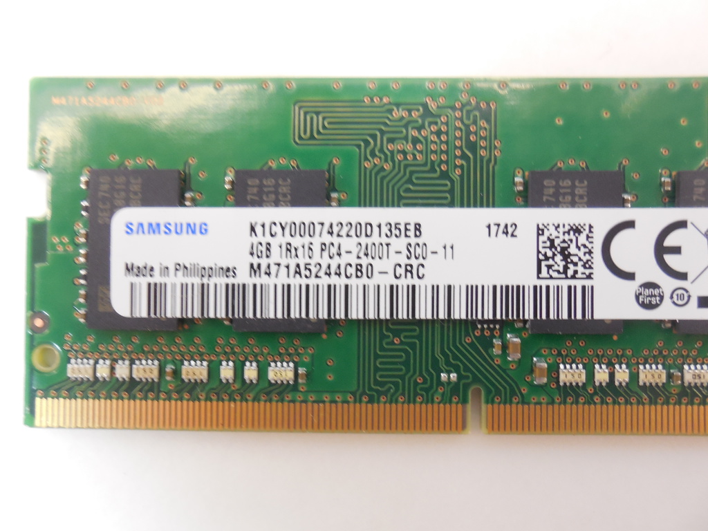 Оперативная память SO-DIMM DDR4 4Gb Samsung - Pic n 274397