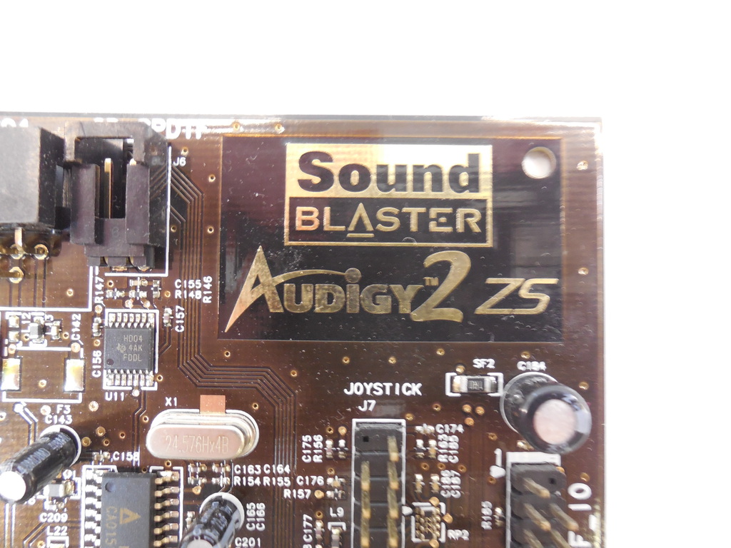 Звуковая карта creative audigy 2 zs