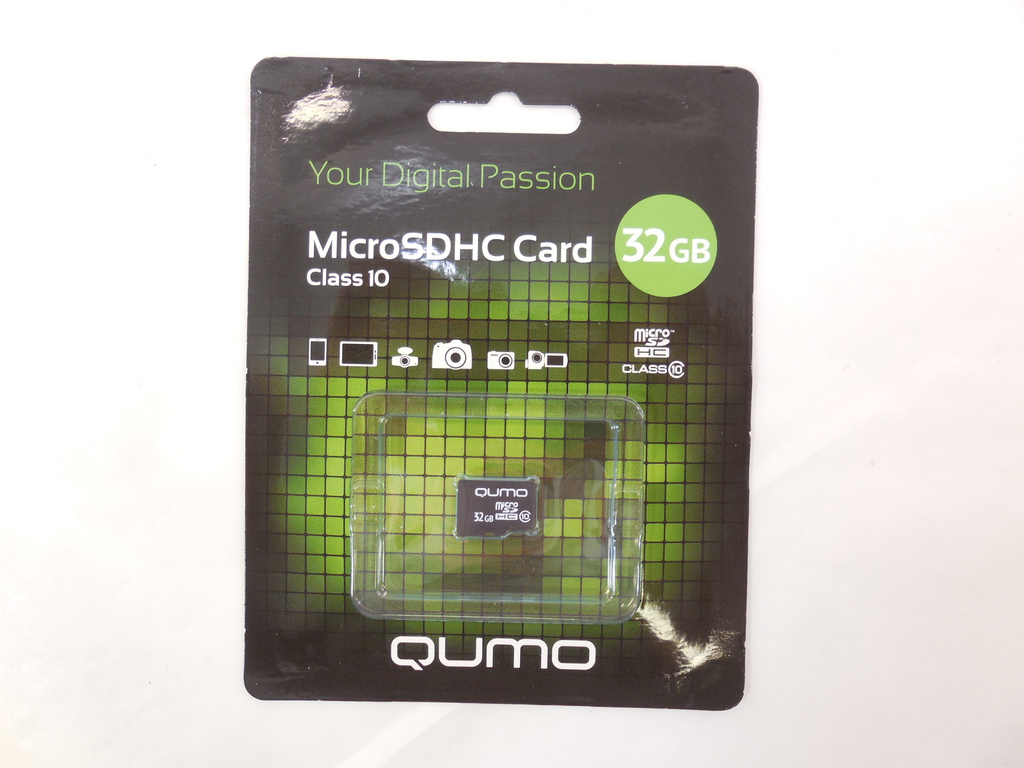 Карта памяти Qumo MicroSDHC 32GB - Pic n 275935