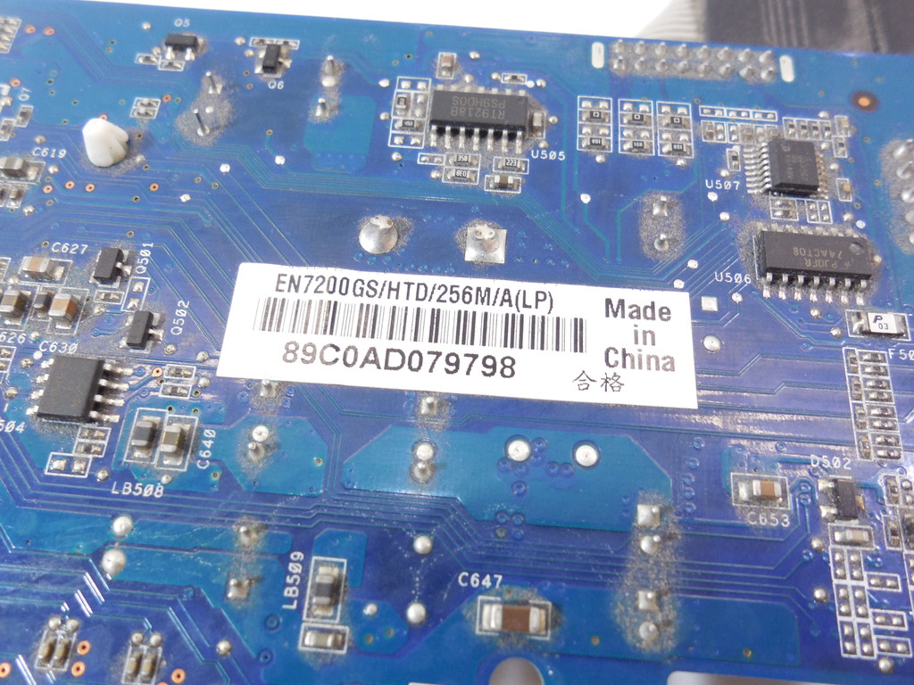 Видеокарта PCI-E ASUS GeForce 7200 GS 256Mb - Pic n 277050