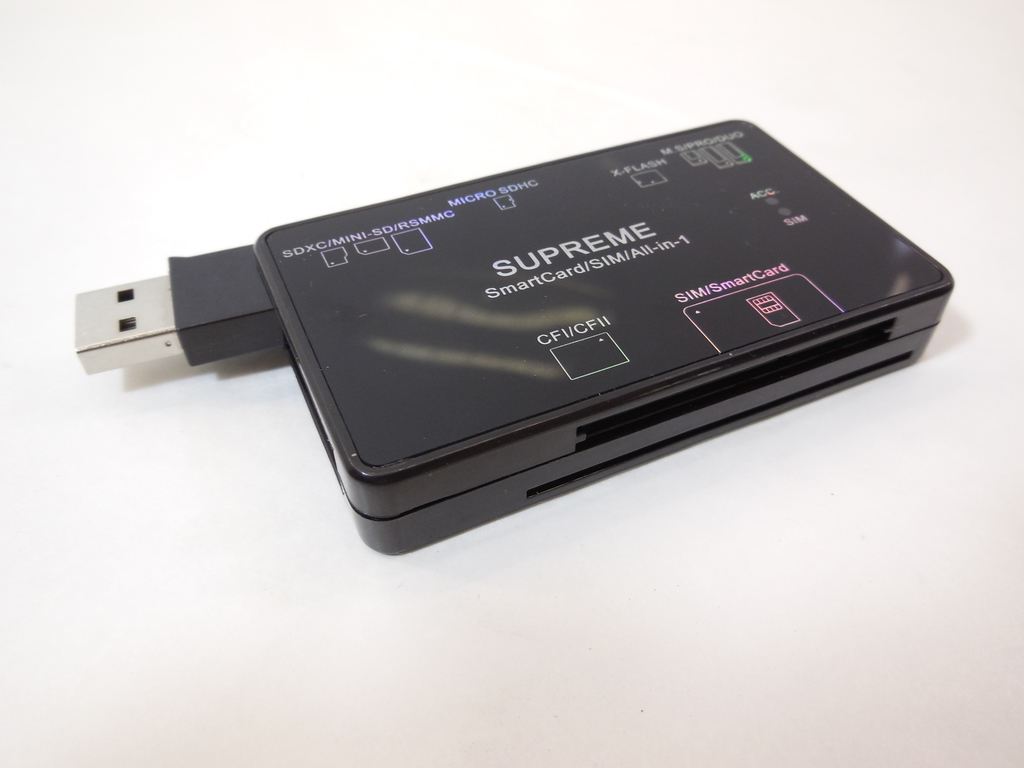Кардридер All-in-1 USB с поддержкой SIM карт - Pic n 277342